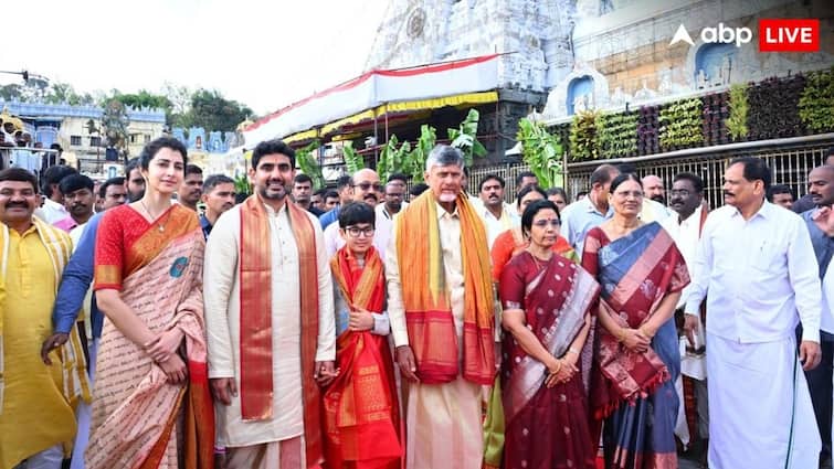 andhra pradesh cm chandrababu naidu says only hindus should employed in Tirumala tirupati mandir 'केवल हिंदुओं को तिरुमाला में काम करना चाहिए', तिरुपति मंदिर से 18 कर्मचारियों के ट्रांसपर पर बोले CM नायडू