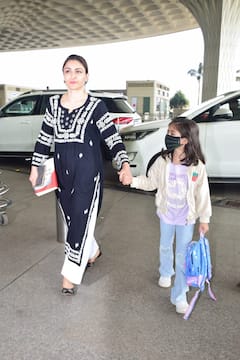 Celebs Spotted: ओवरसाइज कोट में एयरपोर्ट पहुंचीं मलाइका, तो पिंक ड्रेस में शिल्पा ने फ्लॉन्ट किया परफेक्ट फिगर, देखें तस्वीरें