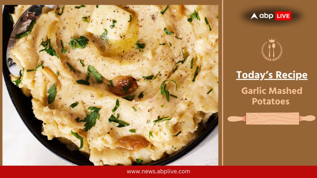 Creamy Garlic Mashed Potatoes Recipe Creamy Garlic Mashed Potatoes Recipe