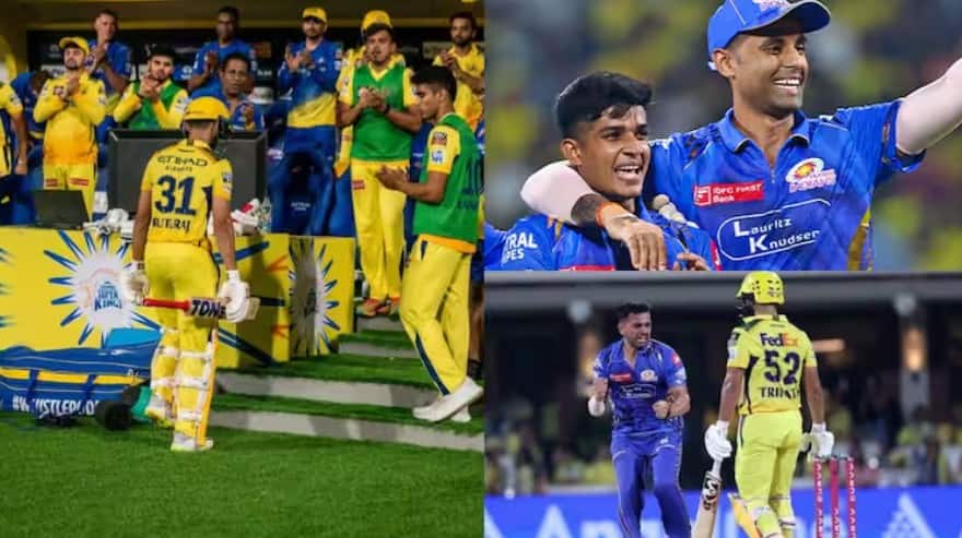 CSK vs MI Full Highlights: ચેન્નઈ સુપર કિંગ્સે 4 વિકેટથી જીત મેળવી, રચિન રવિંદ્ર બન્યો હીરો csk vs mi full match highlights chennai super kings beats mumbai indians by 4 wickets rachin ravindra ruturaj gaikwad noor ahmad mi vs csk ipl 2025 CSK vs MI Full Highlights: ચેન્નઈ સુપર કિંગ્સે 4 વિકેટથી જીત મેળવી, રચિન રવિંદ્ર બન્યો હીરો