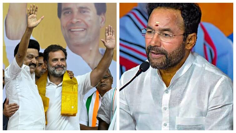 G Kishan Reddy accuses DMK of Spreading False Propaganda In Name Of Delimitation 