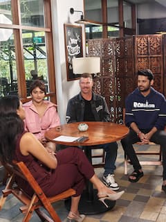 David Warner - Robinhood: 'రాబిన్‌హుడ్‌' కోసం డేవిడ్ భాయ్ బిజీ బిజీ... నితిన్, శ్రీ లీలతో ప్రమోషన్స్‌లో... ఫోటోలు చూడండి