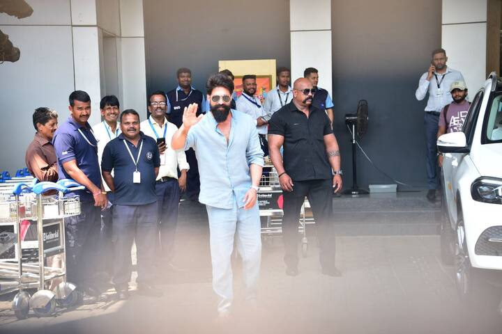 While the essence and details of Yash’s role and the scenes are currently under wraps, his appearance at the airport sparked curiosity with a rugged short beard and crisp haircut, adding intrigue to his character's look.