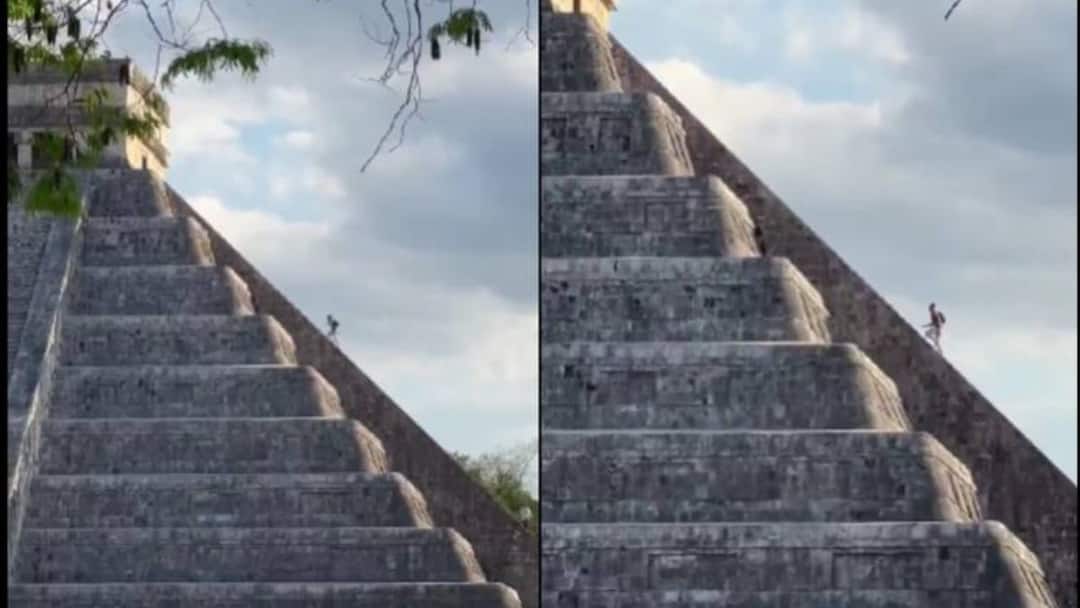 Watch Video: மாயன் கோயிலில் அட்டகாசம்..! ஜெர்மன் சுற்றுலா பயணியை வெளுத்து வாங்கிய மக்கள், இதெல்லாம் தேவையா?