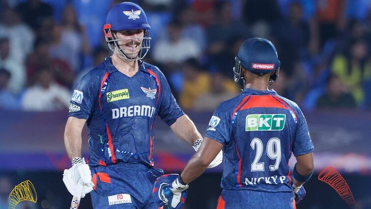 IPL 2025 DC vs LSG Delhi Capitals Scored 209 Against Lucknow Super Giants Vizag IPL 2025 DC vs LSG: பூரன், மிட்செல் மார்ஷ் சிக்ஸர் மழை; 210 ரன்களை எட்டுமா டெல்லி அணி?