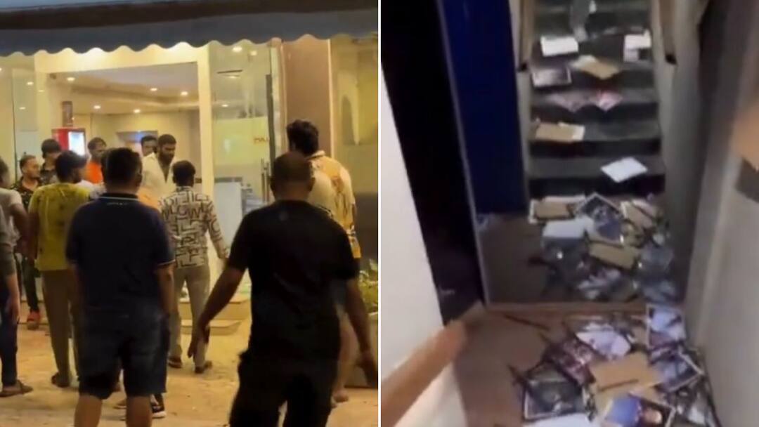 Kunal Kamra Controversy Sena Workers Vandalise Venue Where ComedianTook Dig At Eknath Shinde Register FIR Sena Workers Vandalise Venue Where Kunal Kamra Took Dig At Shinde, FIR Filed Against Comedian