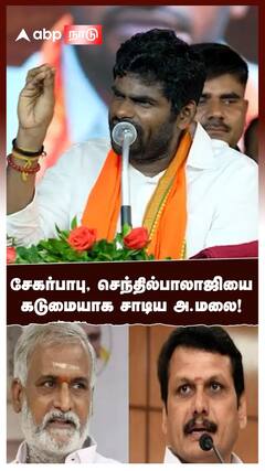 Annamalai on senthilbalaji sekarbabu | சேகர்பாபு, செந்தில்பாலாஜியை கடுமையாக சாடிய அ.மலை!