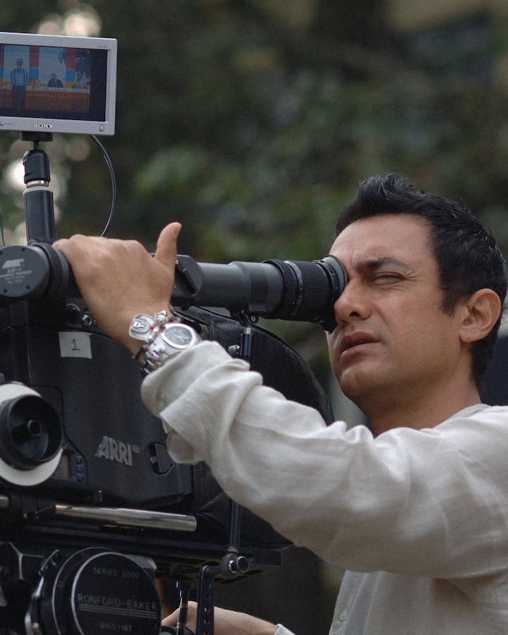 Aamir Khan is now working on Sitaare Zameen Par, a humorous take on similar themes of different abilities and challenges, with a star cast that includes Darsheel Safary and Genelia Deshmukh. (All Images: Instagram/aamirkhanproductions)