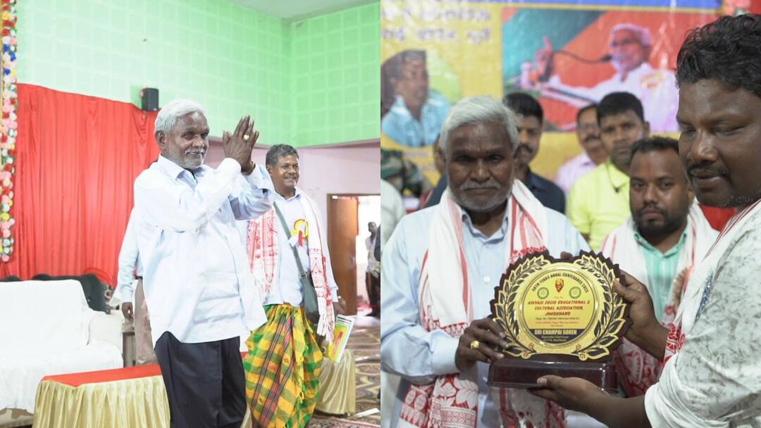 Champai Soren opened front against Bangladeshi infiltrators and conversion in Santhal Pargana in jharkhand ann बांग्लादेशी घुसपैठियों और धर्मांतरण के खिलाफ चंपाई सोरेन ने खोला मोर्चा, बोले- 'धर्म बदलने वालों को आरक्षण...'
