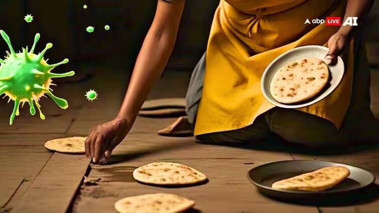 How safe is food lying on the floor, know how many seconds it takes for bacteria to attack Food Safety Myths :ફર્શ પર પડેલો ખોરાક કેટલો સુરક્ષિત, જાણો કેટલી સેકેન્ડમાં બેકટેરિયા કરે છે હુમલો