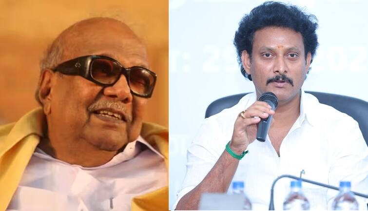 Minister Anbil Mahesh listed Kalainjar Karunanidhi accomplishments கலைஞரின் உயரம் தெரியுமா? அவர் செய்தவை என்ன? பட்டியலிட்டு பாஜகவை சாடிய அமைச்சர் அன்பில் மகேஸ்!