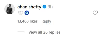 Sunil Shetty is not happy when he became a maternal grandfather, Natin's eyes down by commenting on the post of daughter-in-law
