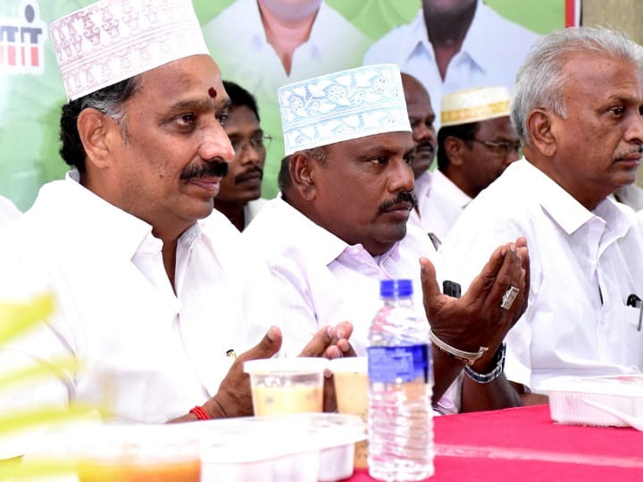 இஸ்லாமியர்களுக்கு எந்த இடத்திலும் எந்த ஒரு பிரச்னையாக இருந்தாலும் செய்து கொடுப்போம் - எம்.ஆர்.விஜயபாஸ்கர்