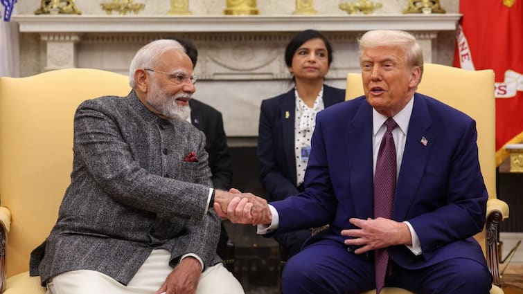 Donald Trump Replies To India Tariff Question and pm modi businessmen worries Trump: மோடிக்கு பாராட்டு..! இந்தியாவிற்கு ஆப்பு - கலங்கும் வணிகர்கள், வேலையை காட்டும் ட்ரம்ப்