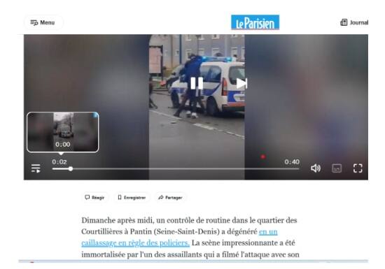 Fact Check : પેરિસમાં છાવા ફિલ્મની રિલીઝ બાદ ભયંકર ફાટી નીકળી હિંસા, તોફાનનો 10 સેકન્ડનો વીડિયો વાયરલ