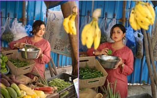 Rashami Desai: રસ્તા કિનારે શાકભાજી વેંચી રહી છે આ ફેમસ અભિનેત્રી, લોકોએ કહ્યું- કેમ આવ્યા આવા દિવસો