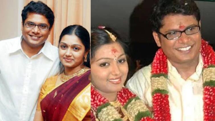 Bharathiraja son late actor Manoj and wife Nandana love story to marriage தொட்டு நடிக்க  தயங்கிய மனோஜ்...பார்த்த உடனே காதலில் விழுந்த மனோஜ் நந்தனா ஜோடி
