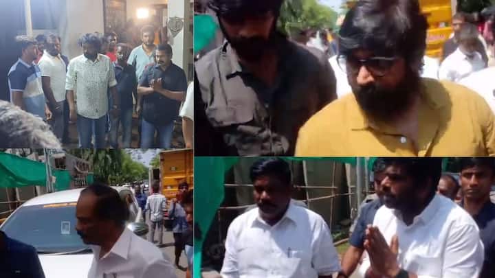 அவரது மறைவுக்கு அரசியல் தலைவர்கள், திரைத்துறை பிரபலங்கள் நேரில் சென்று அஞ்சலி செலுத்தி வருகின்றனர். பாரதிராஜாவிற்கு ஆறுதல் சொல்ல வந்த நடிகர் சத்யராஜ், இயக்குநர் பேரரசு... இயக்குநர் பேரரசு பகிர்ந்த இரங்கல் குறிப்பில், 