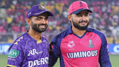 IPL 2025 KKR vs RR Kolkatta won toss choose bowl first know playing squad IPL 2025 KKR vs RR: முதல் வெற்றி யாருக்கு? டாசை வென்ற கொல்கத்தா! போட்டியை வெல்லுமா ராஜஸ்தான்?