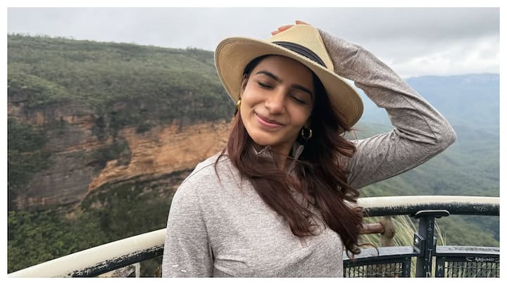 Actress Samantha Ruth Prabhu, known for her love of nature and animals, delighted fans with glimpses from her Australia vacation.