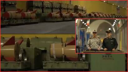 Iran Unveils Massive Underground Missile City Through Video Watch Video: மிரட்டும் ட்ரம்ப்.. மாஸ் காட்டிய ஈரான்.. பூமிக்கடியில் பிரமாண்ட ஏவுகணை நகரம்.. வீடியோ பாருங்க...