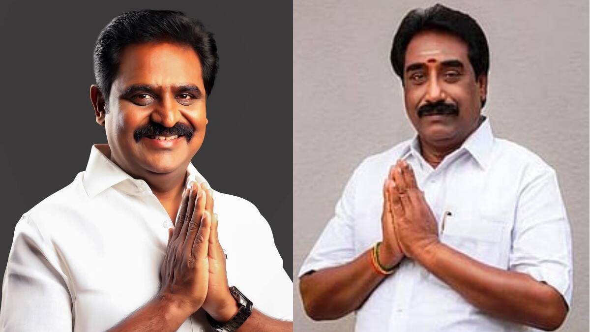 திமுக எழிலரசன் - அதிமுக சோமசுந்தரம்