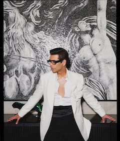 Karan Johar Redefines Glamour in Monochrome Majesty, Check Out Pics