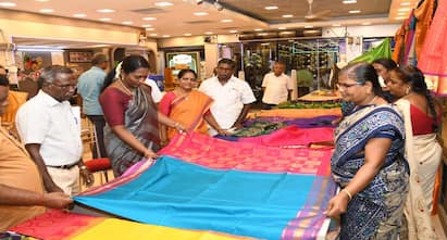 Co-optex Ramadan and Year-End 30% Special Discount Sale in madurai tnn காஞ்சிபுரம் பட்டு முதல் காட்டன் சேலை வரை அதிரடி ஆஃபர்- எங்கு தெரியுமா?
