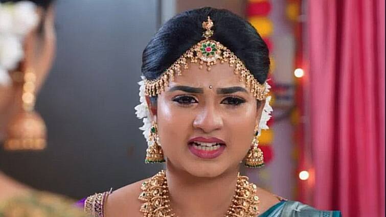 zee tamil karthigai deepam serial 28th march 2025 today episode update here Karthigai Deepam: கண்டிஷன் போடும் கார்த்தி! கண்டுகொள்ளாத ரேவதி! வேண்டா வெறுப்பாக கல்யாணம்!