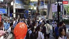 Myanmar Earthquake: बिल्डिंग जमींदोज़, चारों तरफ धुआं, दौड़ते लोग, भूकंप की तबाही की डरावनी तस्वीरें