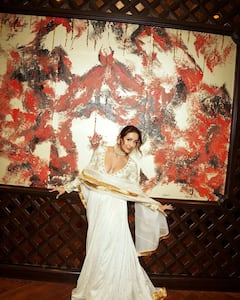Malaika Arora Stuns in Regal White & Gold, See Her Breathtaking Look