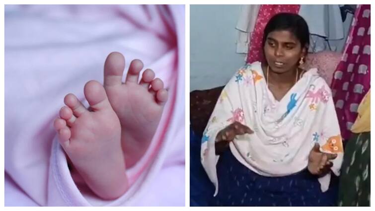 Tamil Nadu Woman Drowns Baby Girl in Hyderabad after Husband Suffers Kidney Failure கணவருக்கு கிட்னி பெயிலியர்.. பச்சிளம் பெண் குழந்தையை பக்கட்டில் முக்கி கொன்ற கொடூர தாய்!