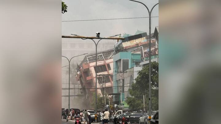 মায়ানমারে পরপর ২ টি ভূমিকম্প, প্রভাব পড়ল কলকাতায়। মায়ানমারে প্রথম ভূমিকম্প, রিখটার স্কেলে মাত্রা ৭.৭