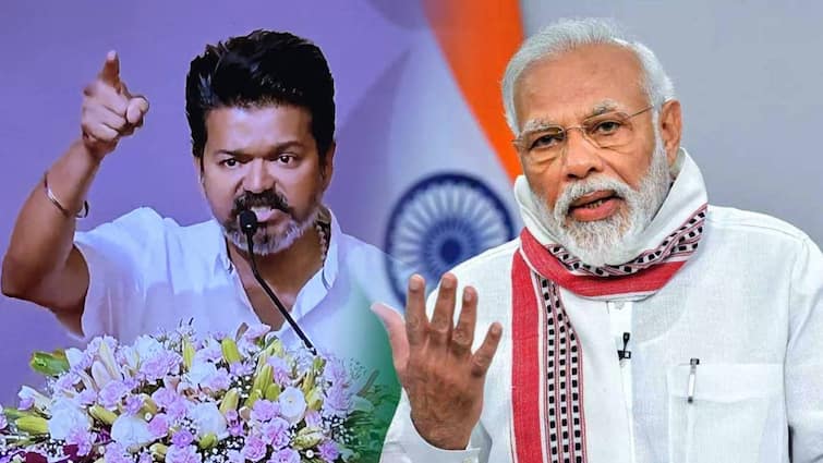 Vijay Speech TVK General Body Meeting Slams PM Modi Dont Play with Tamil Nadu TVK Vijay Speech: தமிழ்நாட்டிடம் விளையாடாதீங்க பிரதமர் சார்! – பொதுக்குழுவில் அனல் தெறிக்க பேசிய விஜய்