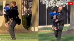 व्हाइट हाउस के पास फिसला बच्चे का पैर, सीक्रेट सर्विस एजेंट ने तुरंत किया ये काम