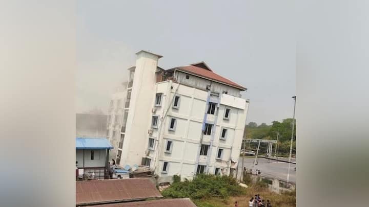 মায়ানমারে ভয়াবহ ভূমিকম্পে মৃতের সংখ্য়া ২৫, ব্যাঙ্ককে ভূমিকম্পে ভেঙে পড়ল নির্মীয়মান বহুতল। ভূমিকম্পের পর ব্যাঙ্ককে নিখোঁজ ৪৩ জন।