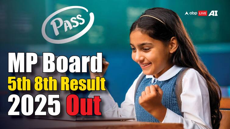 MP Board 5th 8th Result 2025 OUT Download MPBSE Class 5 10th Result Scorecard rskmp.in MP Board 5th 8th Result 2025: एमपी बोर्ड 5वीं और 8वीं का रिजल्ट जारी, ऐसे करें चेक, ​इतने फीसदी पास