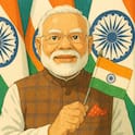 PM Modi Joins AI Ghibli Art Trend, AI-Generated Portraits Capture His Iconic Moments – IN PICS