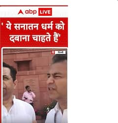 Breaking News: Saumitra Khan Claims, 'They Want to Suppress Sanatan Dharma' | ABP NEWS