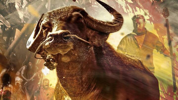 Jallikattu (2019) on Prime Video: Chaos erupts when a buffalo meant for slaughter escapes, causing havoc in a small village.