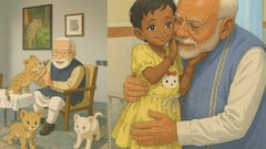 PM Modi Ghibli Trend: டிரெண்டில் இணைந்த பிரதமர் நரேந்திர மோடி - இதோ புகைப்படங்கள்!