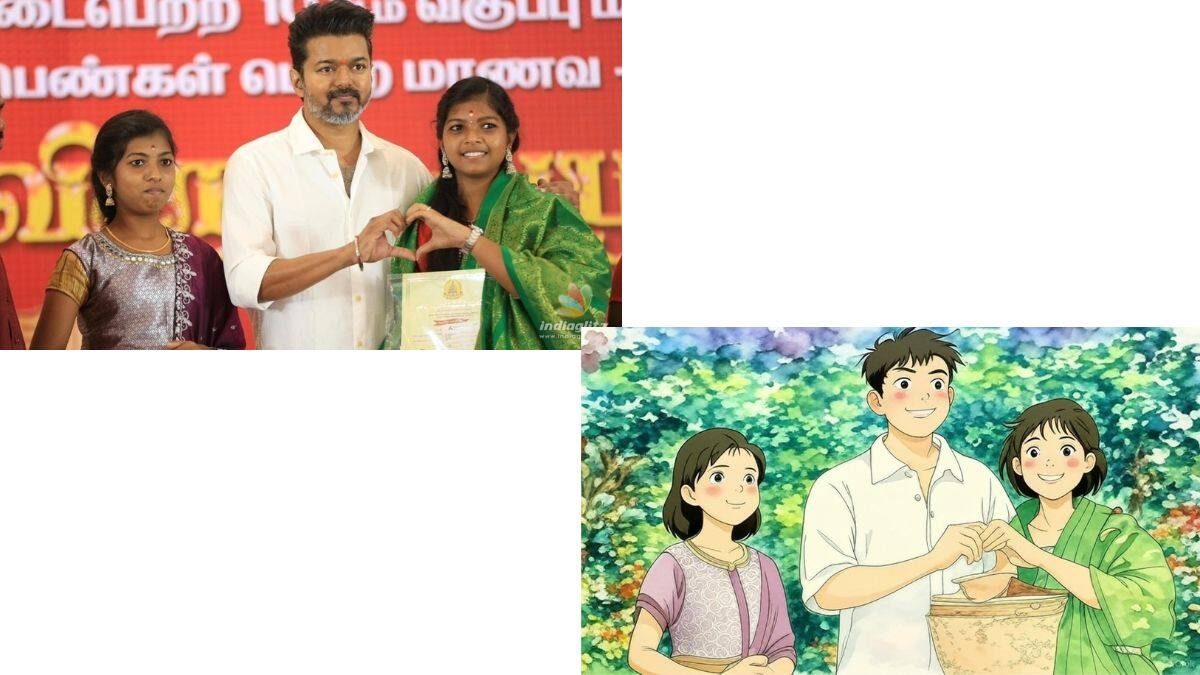 நல்லா இருக்கே! கிப்லி படத்தில் ஸ்டாலின், விஜய்...ChatGPT, Grok AI மூலம் எப்படி உருவாக்குவது?