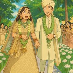 परिणीति चोपड़ा के पति राघव चड्ढा ने पर भी चढ़ा घिबली आर्ट का खुमार, बीवी संग शेयर की क्यूट तस्वीरें