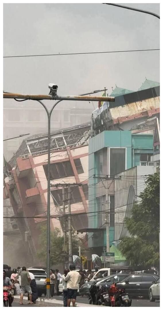 బ్యాంకాక్ లో భూకంప తీవ్రత ఎలా ఉందంటే - ఫోటోలు