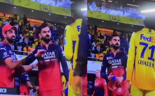 IPL 2025, Virat Kohli & Khaleel Ahmeds Heated Moment Goes Viral in CSK vs RCB મેચ પૂરી થયા બાદ વિરાટ કોહલીએ CSK ખેલાડીનો લઈ લીધો ઉધડો, બોલાચાલીનો વીડિયો થયો વાયરલ