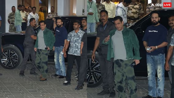 तगड़ी सिक्योरिटी के साथ एयरपोर्ट पर स्पॉट हुए सलमान खान, भाईजान का रौला देख फैंस बोले- 'बॉलीवुड का सिकंदर' तगड़ी सिक्योरिटी के साथ एयरपोर्ट पर स्पॉट हुए सलमान खान, भाईजान का रौला देख फैंस बोले- 'बॉलीवुड का सिकंदर'