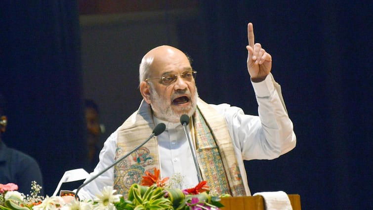 Amit Shah Big Message to Muhammad Yunus Government says Dont Forget BSF Role In Bangladesh Birth 'भूलो मत, तुम्हारा जन्म कैसे हुआ?', BSF की तारीफ कर अमित शाह ने बांग्लादेश को समझा दिया