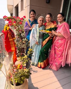 Gudi Padwa 2025: सोलह श्रृंगार कर नई दुल्हन की तरह सजीं अंकिता लोखंडे, नानी और मां के साथ की पूजा, देखें तस्वीरें