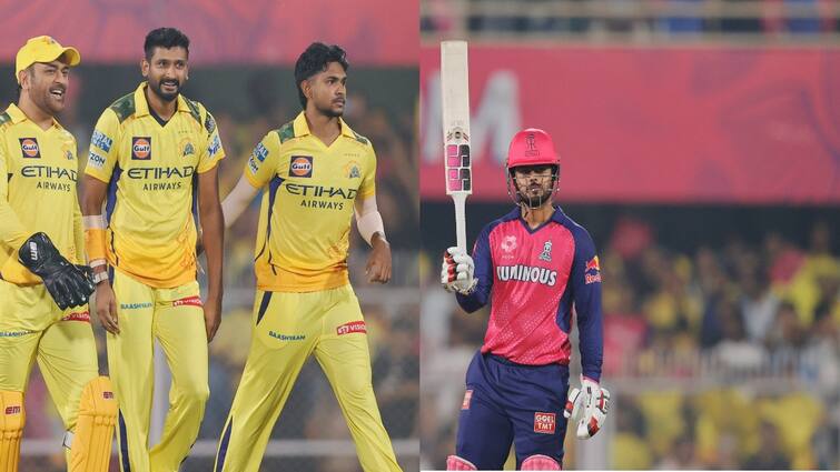 IPL 2025 CSK vs RR Rajasthan royals 182 runs nitish rana 81 runs against chennai super kings IPL 2025 CSK vs RR: காட்டடி அடித்த ராணா! கடைசியில் கட்டுப்பட்ட ராஜஸ்தான்! கம்பேக் தருமா சென்னை?
