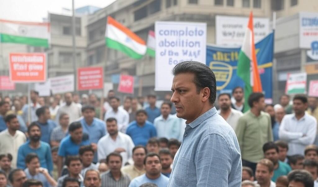 New Delhi mahapanchayat in expressed partial support for the Waqf (Amendment) Bill but demanded the abolition of Waqf Board Delhi's Right-Wing Groups Demand Complete Abolition Of Waqf Board